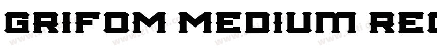 GrifoM Medium Regula字体转换